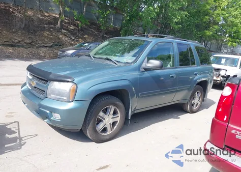 2009 Chevrolet Trailblazer Lt из США, поврежденный, VIN 1GNDT33S992116801